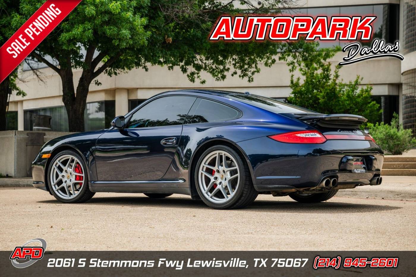 2010 Porsche 911 Carrera 4S — Coupe — 84,955 mi — Lewisville, TX