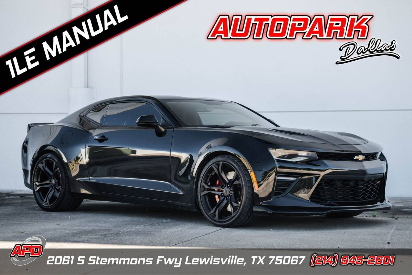 2018 Chevrolet Camaro 1SS — Coupe — 68,238 mi — Lewisville, TX