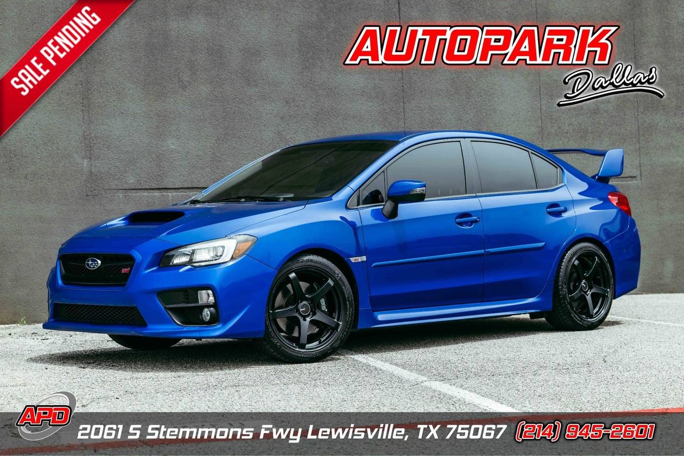 2015 Subaru WRX STI — Sedan — 62,036 mi — Lewisville, TX