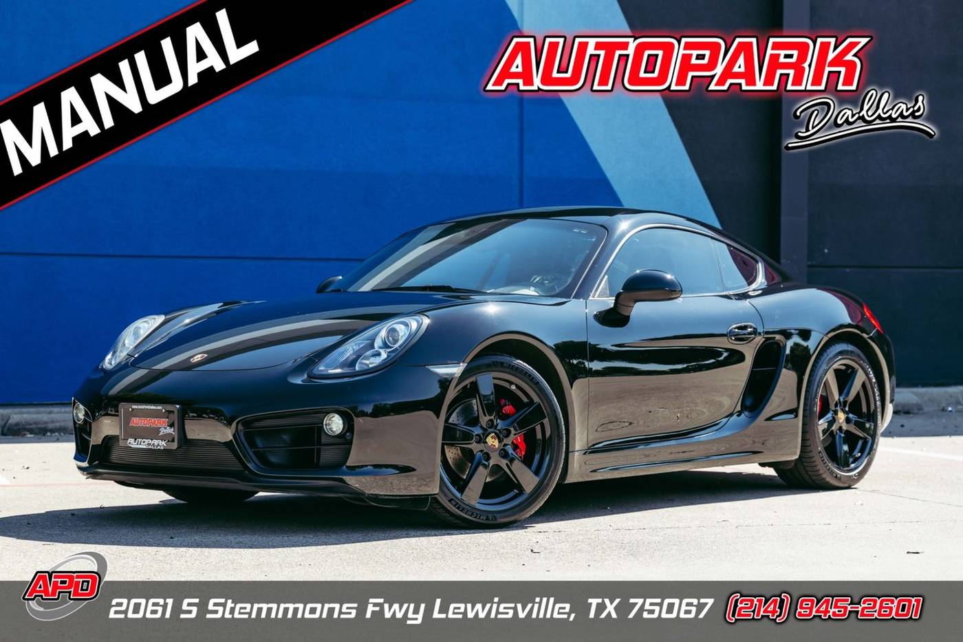 2016 Porsche Cayman Black Edition — Coupe — 47,844 mi — Lewisville, TX