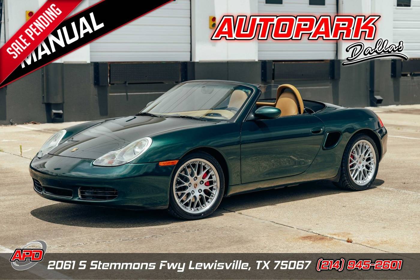 2002 Porsche Boxster S — Convertible — 69,140 mi — Lewisville, TX