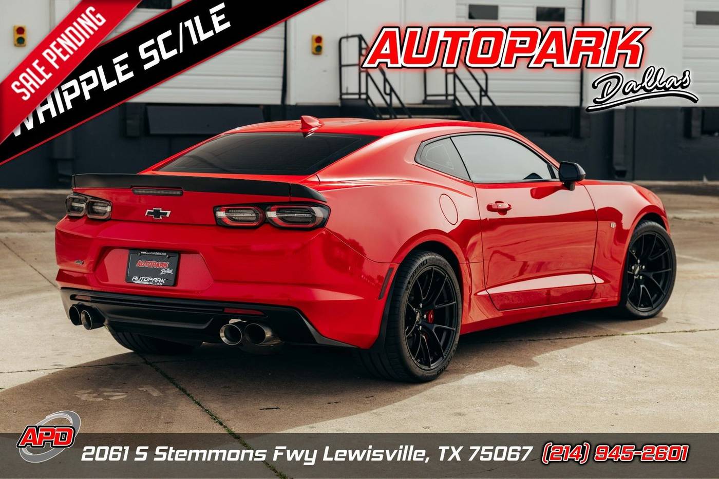 2019 Chevrolet Camaro 1SS — Coupe — 57,307 mi — Lewisville, TX