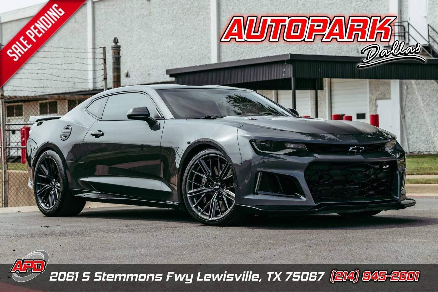 2018 Chevrolet Camaro ZL1 — Coupe — 73,076 mi — Lewisville, TX