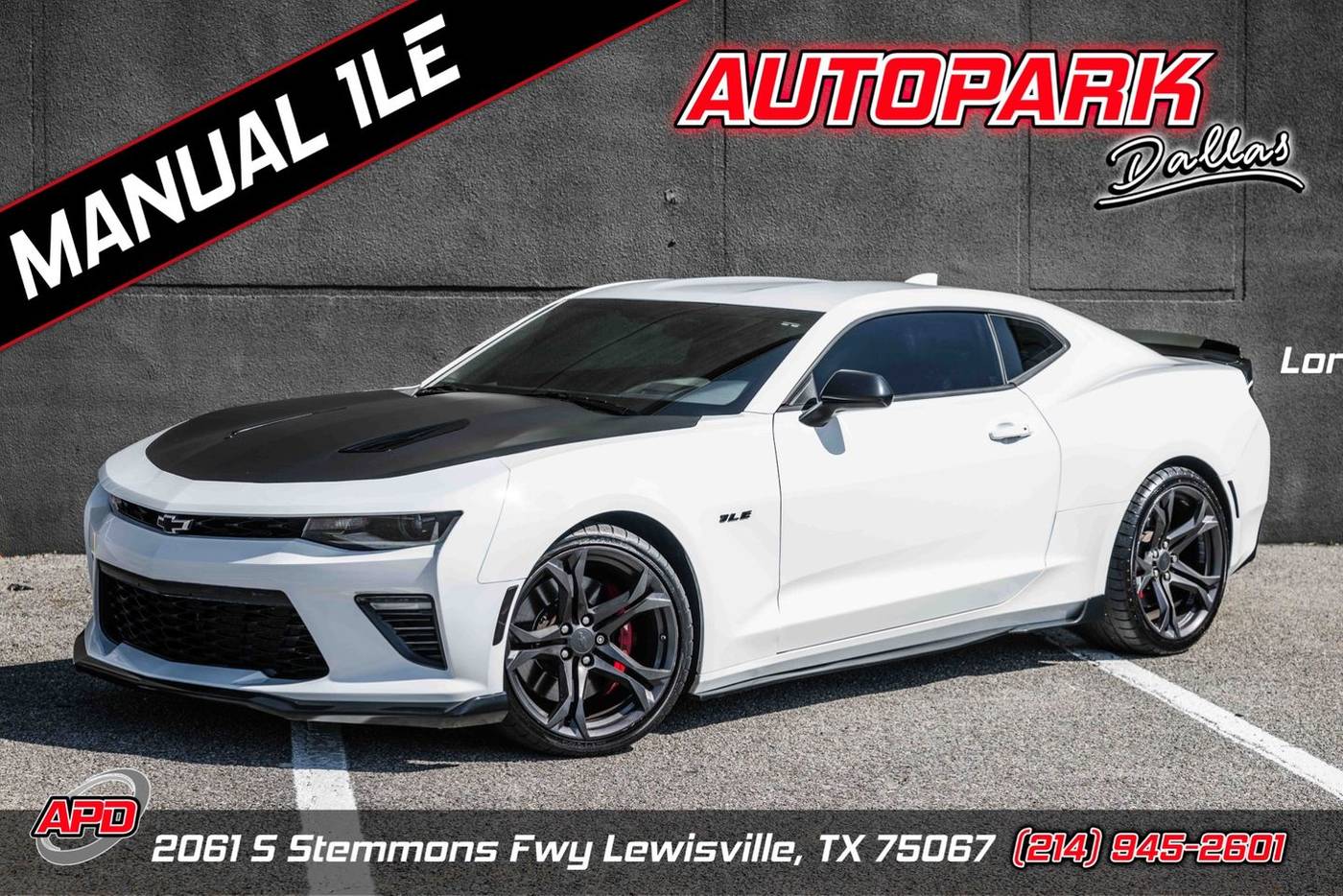 2018 Chevrolet Camaro 1SS — Coupe — 53,790 mi — Lewisville, TX