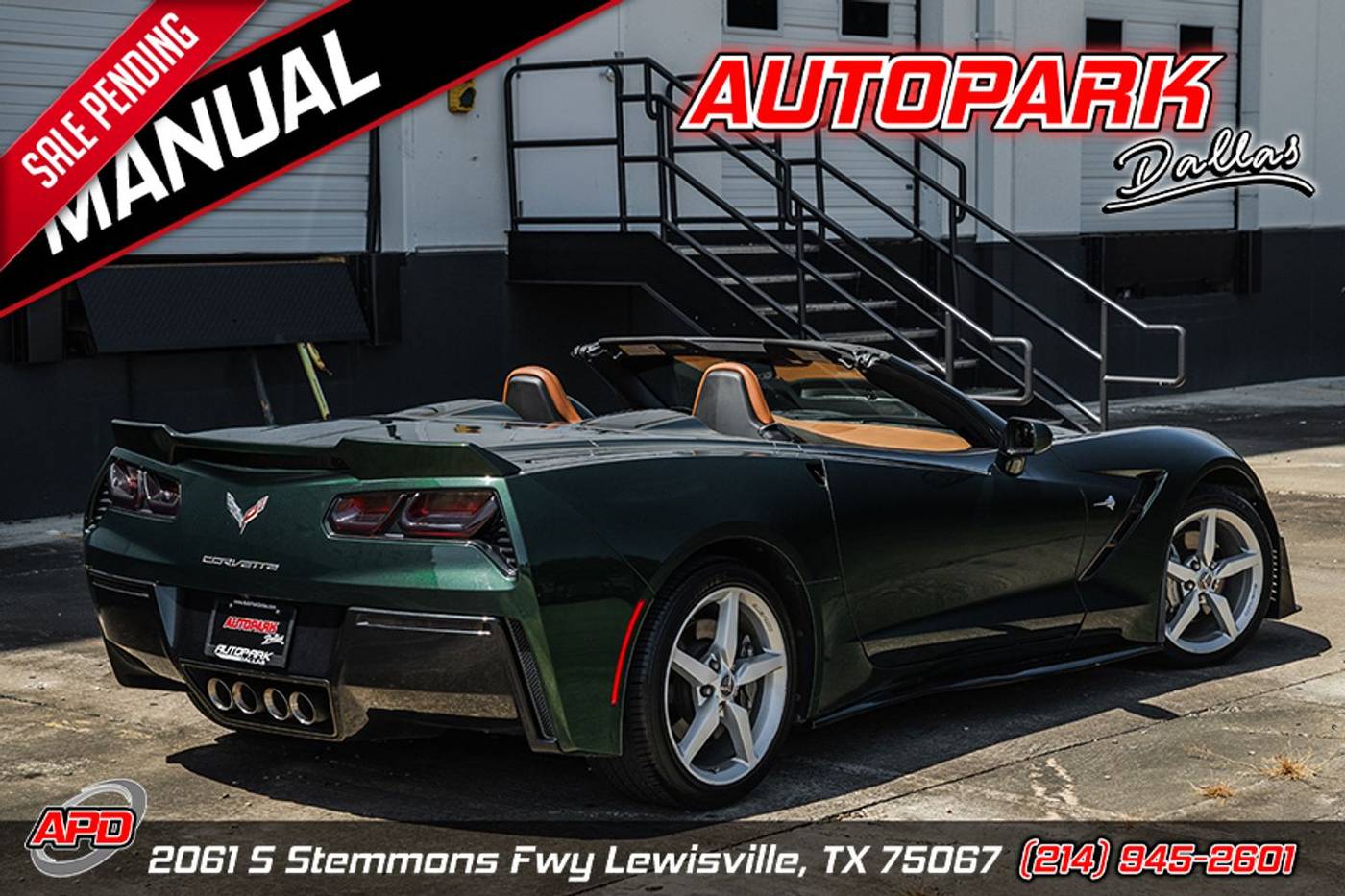2014 Chevrolet Corvette 3LT — Convertible — 53,700 mi — Lewisville, TX