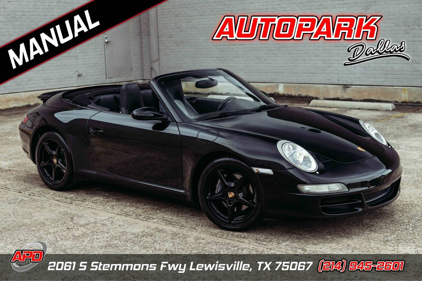 2007 Porsche 911 Carrera — Convertible — 73,287 mi — Lewisville, TX