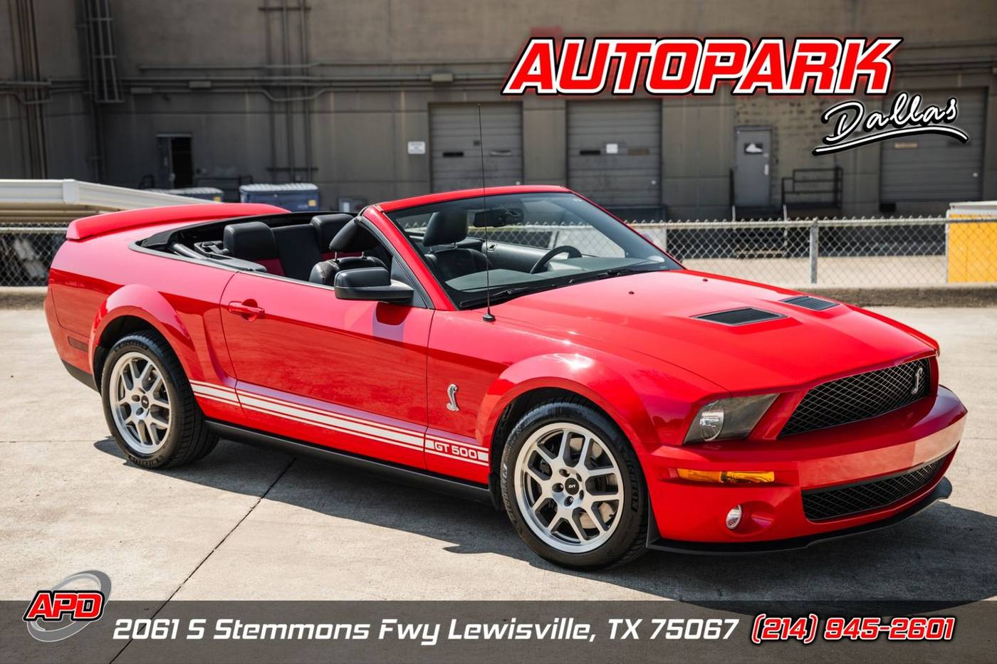 2007 Ford Mustang Shelby GT500 — Convertible — 32,016 mi — Lewisville, TX