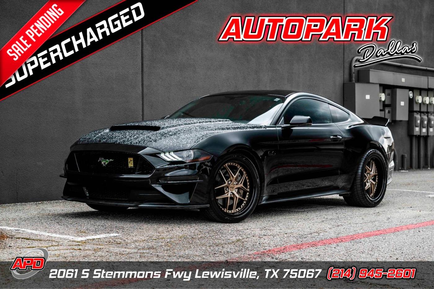 2018 Ford Mustang GT Premium — Coupe — 47,567 mi — Lewisville, TX