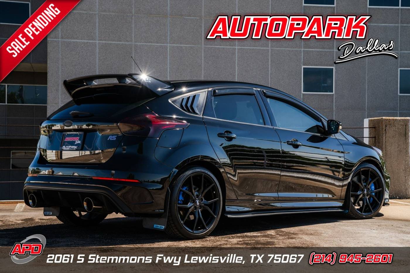 2017 Ford Focus RS — Hatchback — 51,508 mi — Lewisville, TX