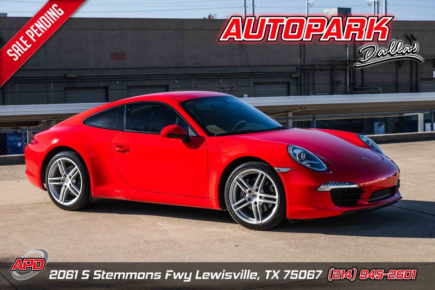 2013 Porsche 911 911 Carrera — Coupe — 78,702 mi — Lewisville, TX