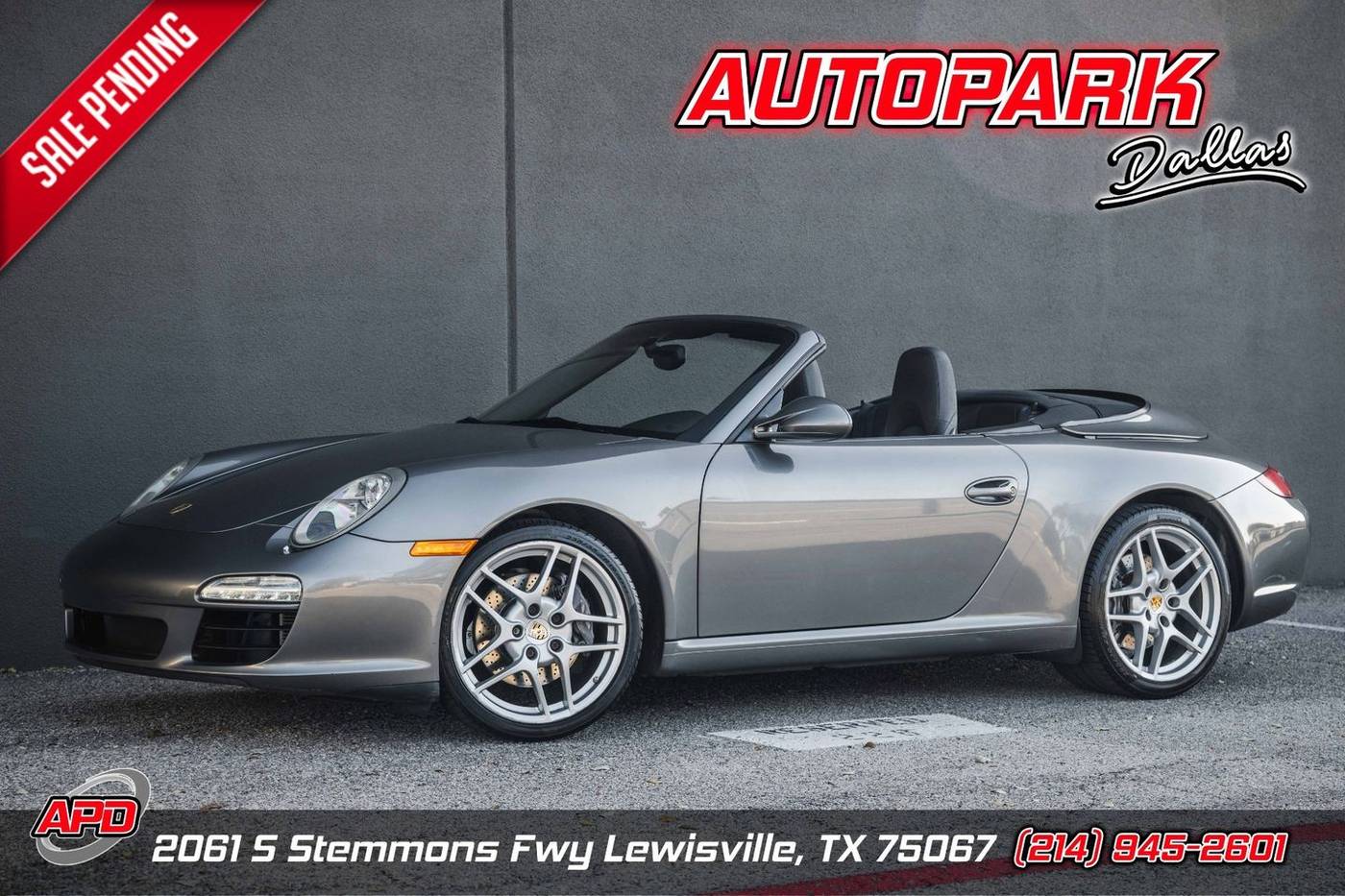 2010 Porsche 911 Carrera — Convertible — 69,187 mi — Lewisville, TX