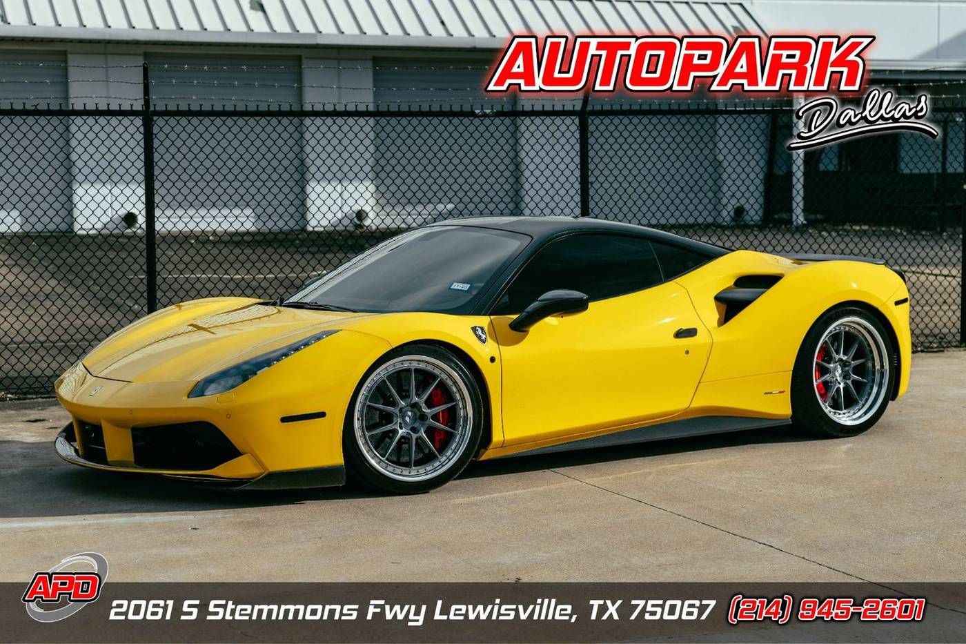 2018 Ferrari 488 GTB — Coupe — 15,184 mi — Lewisville, TX