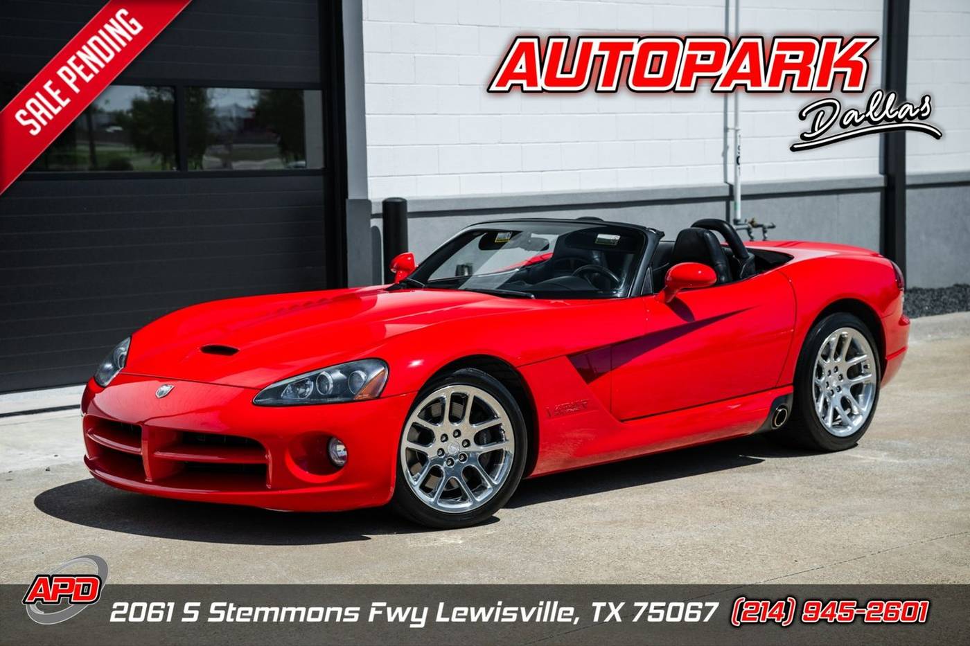 2003 Dodge Viper SRT-10 — Convertible — 59,525 mi — Lewisville, TX