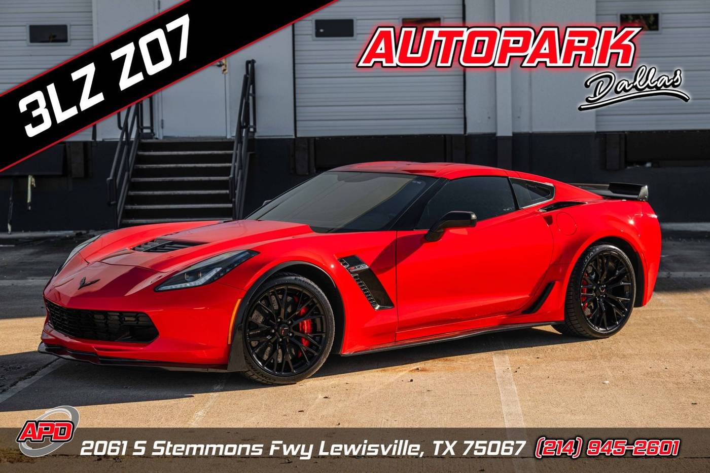 2017 Chevrolet Corvette Z06 3LZ — Coupe — 68,045 mi — Lewisville, TX