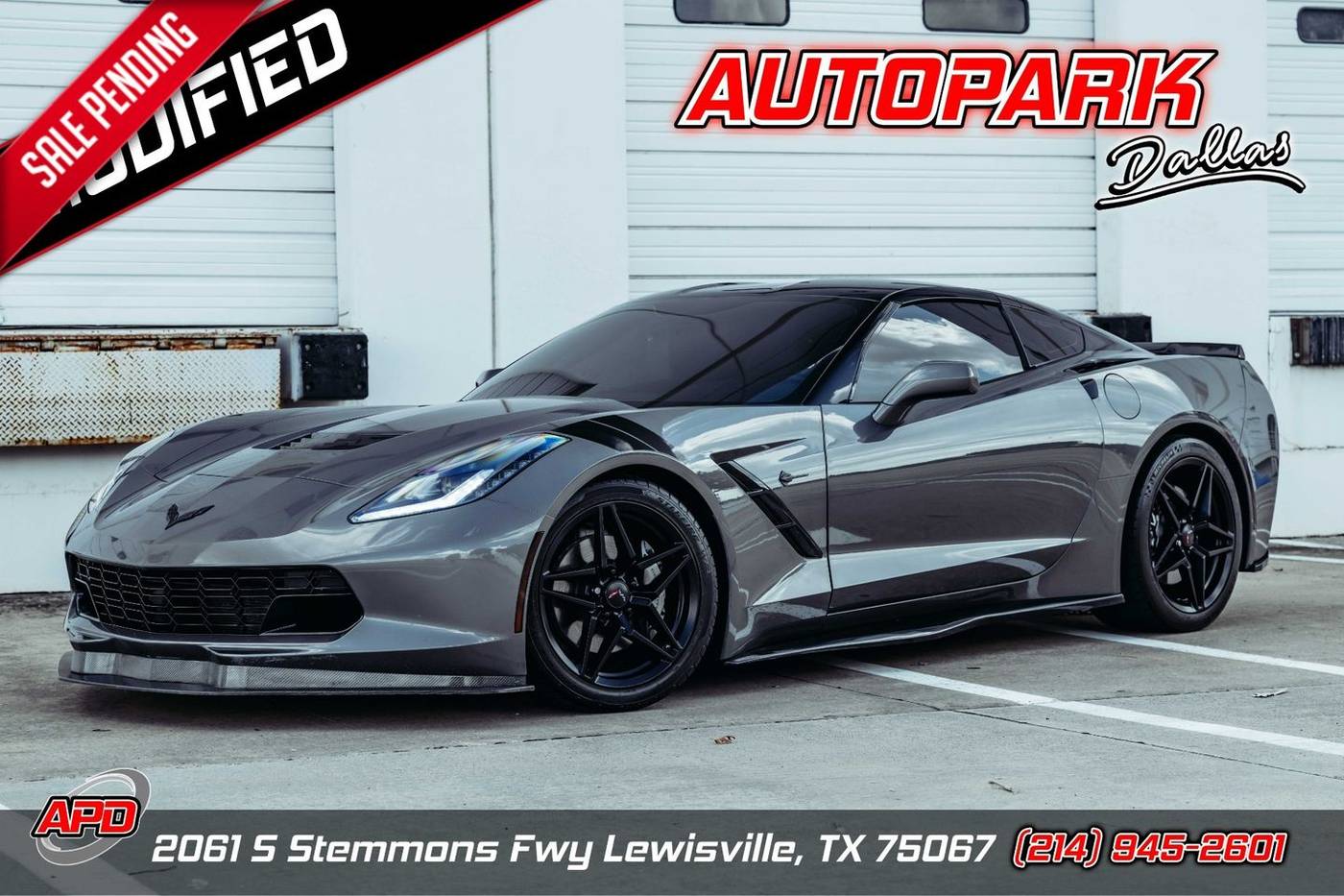 2015 Chevrolet Corvette 1LT — Coupe — 61,781 mi — Lewisville, TX