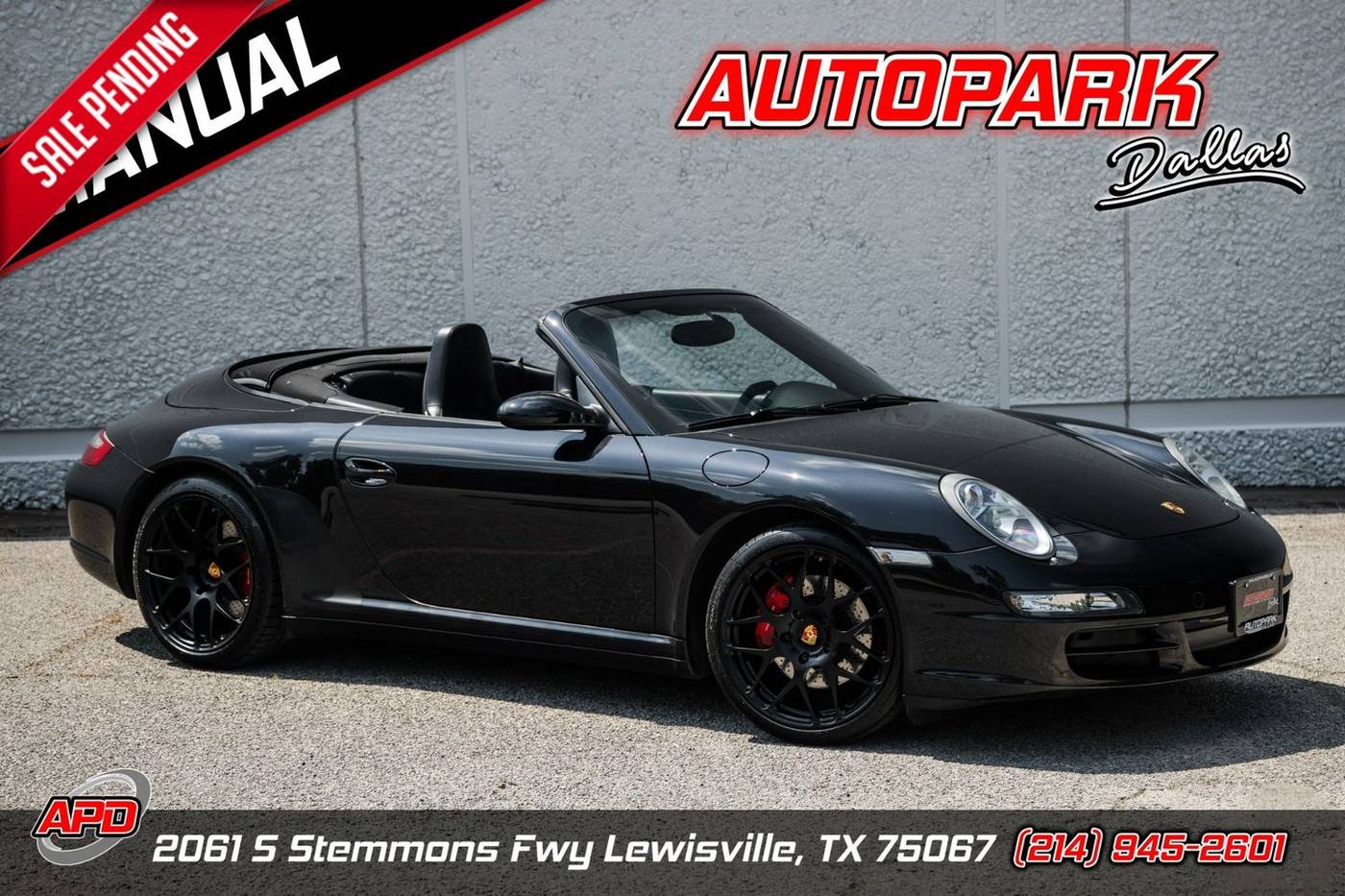 2006 Porsche 911 Carrera 4S — Convertible — 86,044 mi — Lewisville, TX