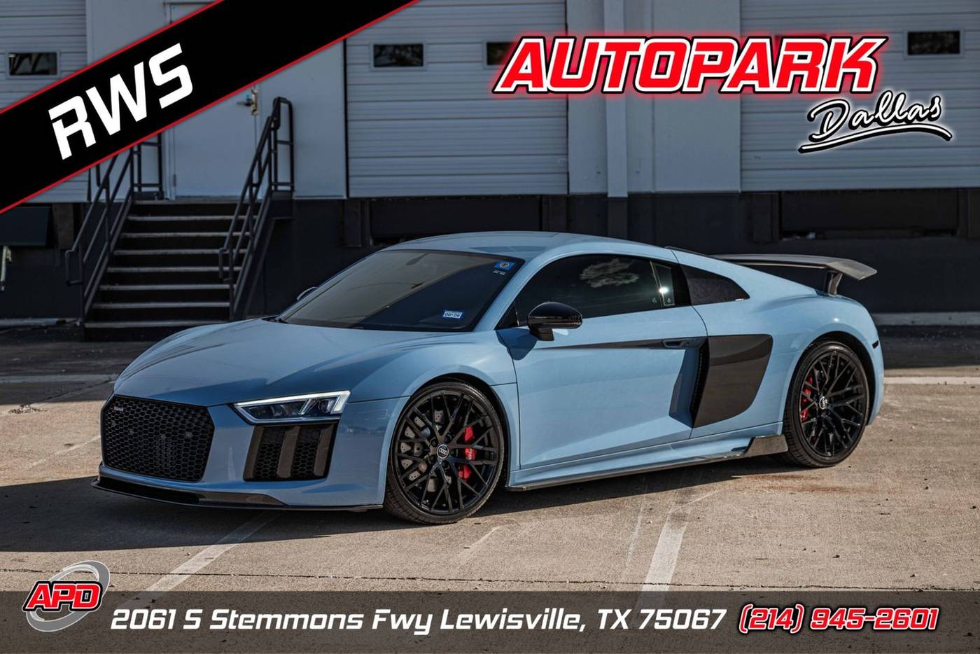 2018 Audi R8 V10 — Coupe — 23,176 mi — Lewisville, TX