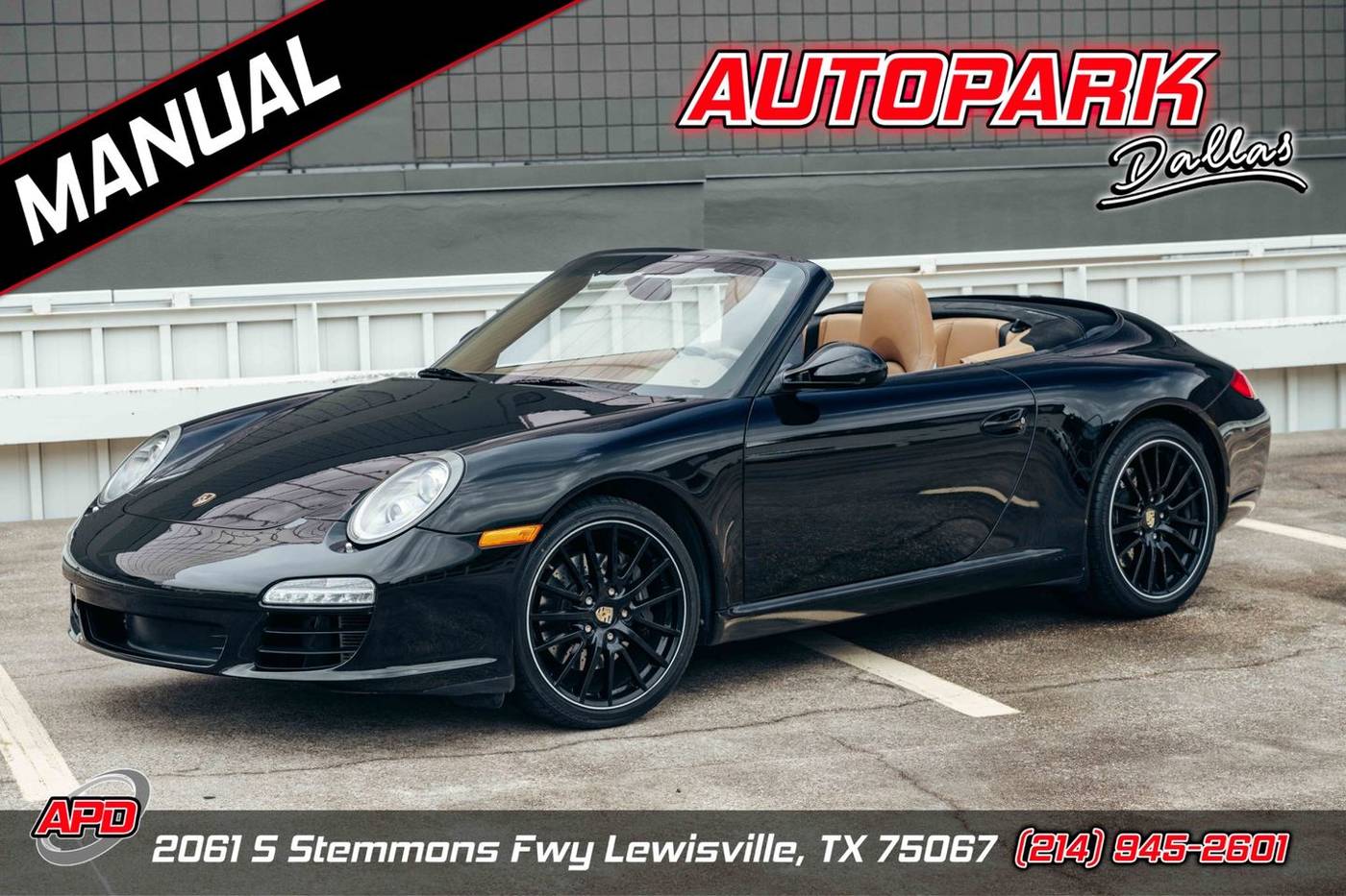 2009 Porsche 911 Carrera — Convertible — 66,879 mi — Lewisville, TX
