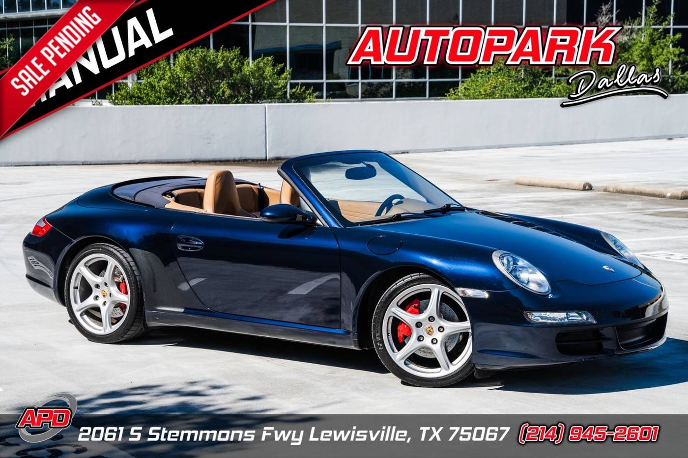 2006 Porsche 911 Carrera S — Convertible — 64,784 mi — Lewisville, TX