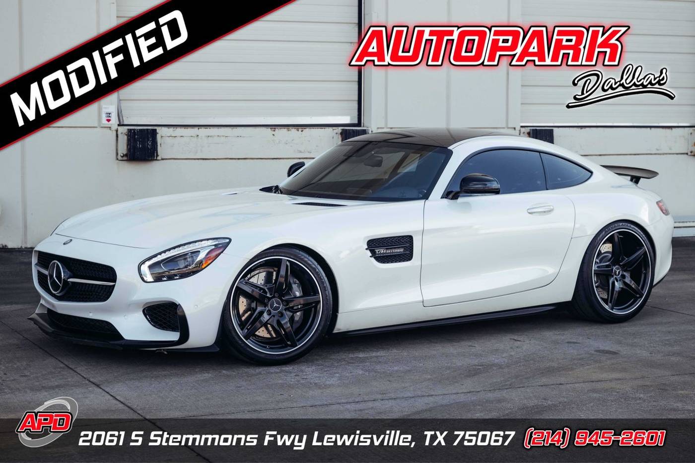 2017 Mercedes-Benz AMG GT Standard — Coupe — 47,504 mi — Lewisville, TX