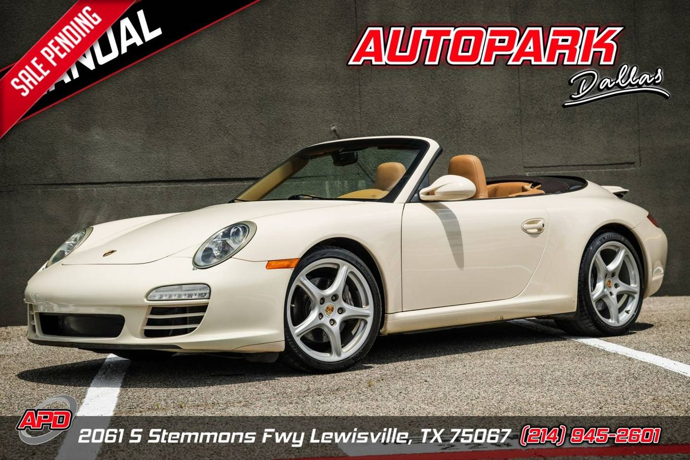2009 Porsche 911 Carrera — Convertible — 100,071 mi — Lewisville, TX