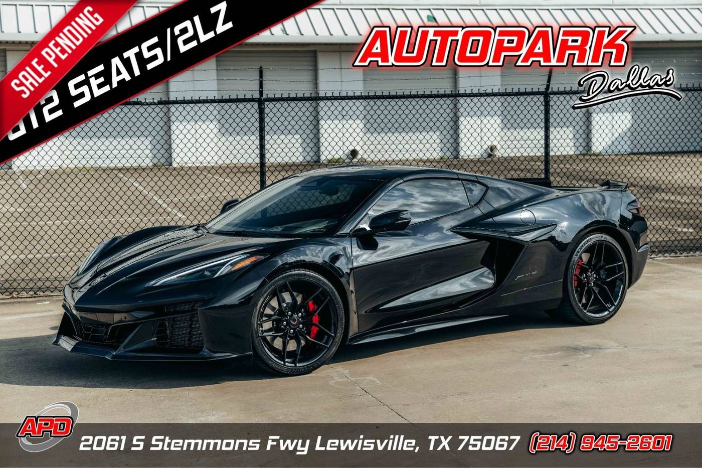 2025 Chevrolet Corvette Z06 2LZ — Coupe — 919 mi — Lewisville, TX