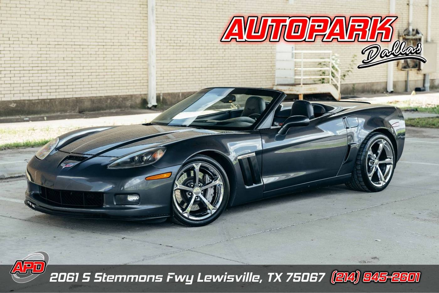 2010 Chevrolet Corvette Grand Sport 3LT — Convertible — 121,531 mi — Lewisville, TX
