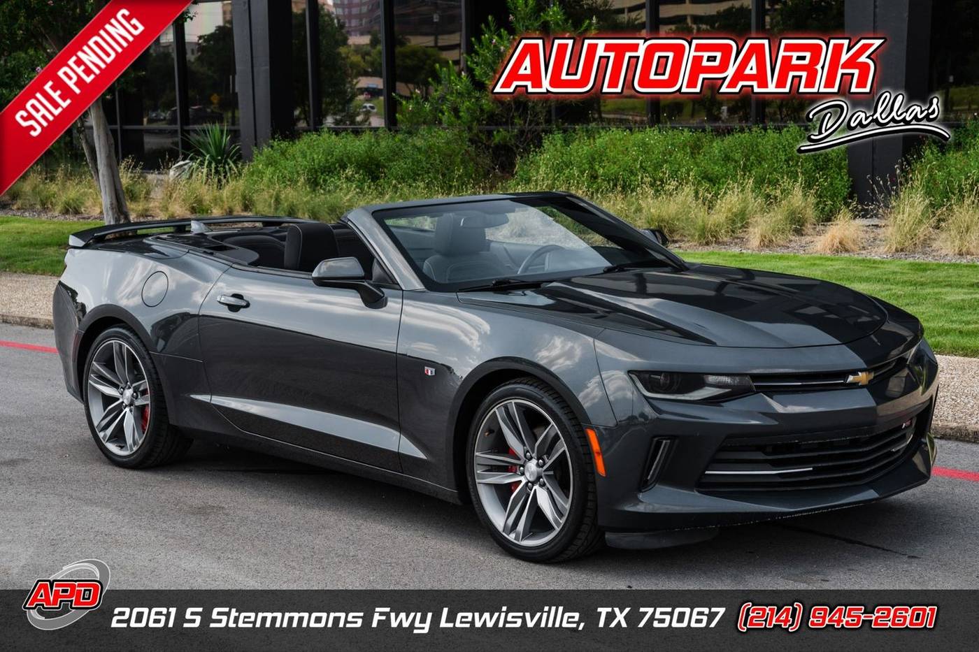 2017 Chevrolet Camaro 1LT — Convertible — 51,172 mi — Lewisville, TX