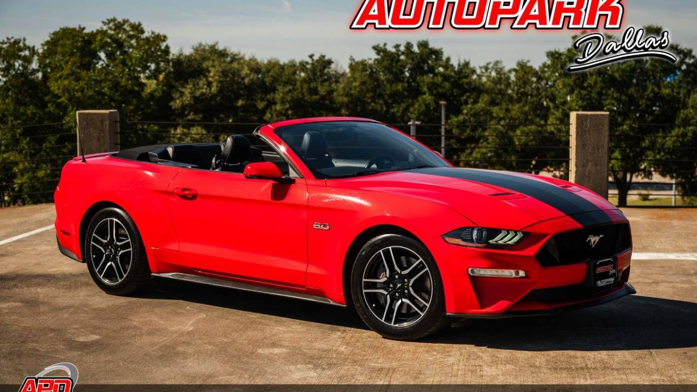 2019 Ford Mustang GT Premium — Convertible — 35,608 mi — Lewisville, TX