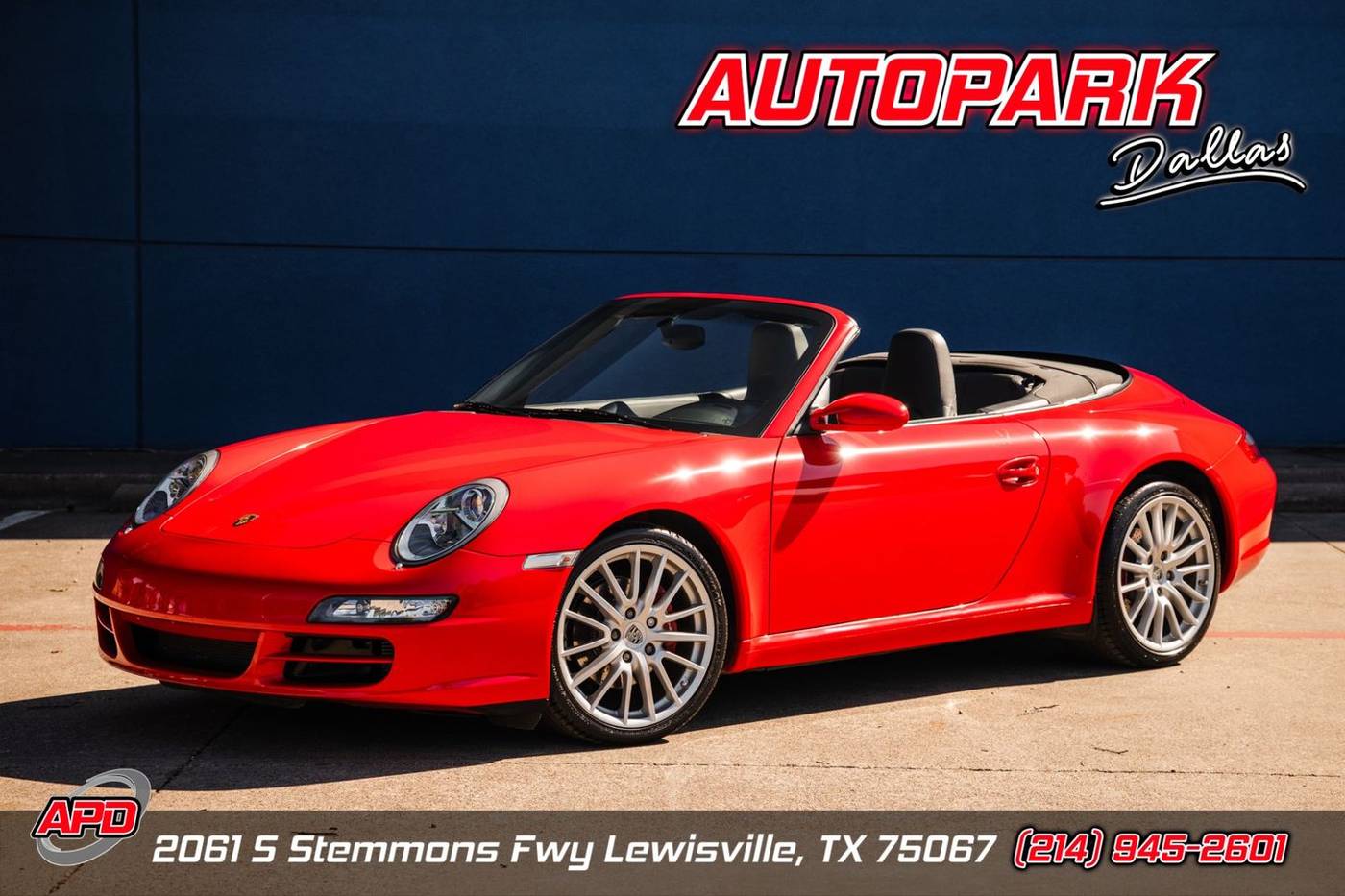 2007 Porsche 911 Carrera — Convertible — 45,938 mi — Lewisville, TX