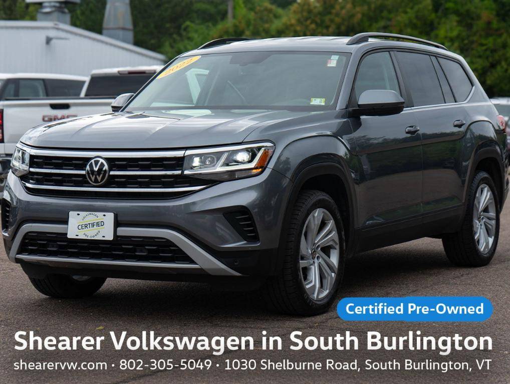 2022 Volkswagen Atlas SE with Technology — SUV — 42,919 mi — South Burlington, VT