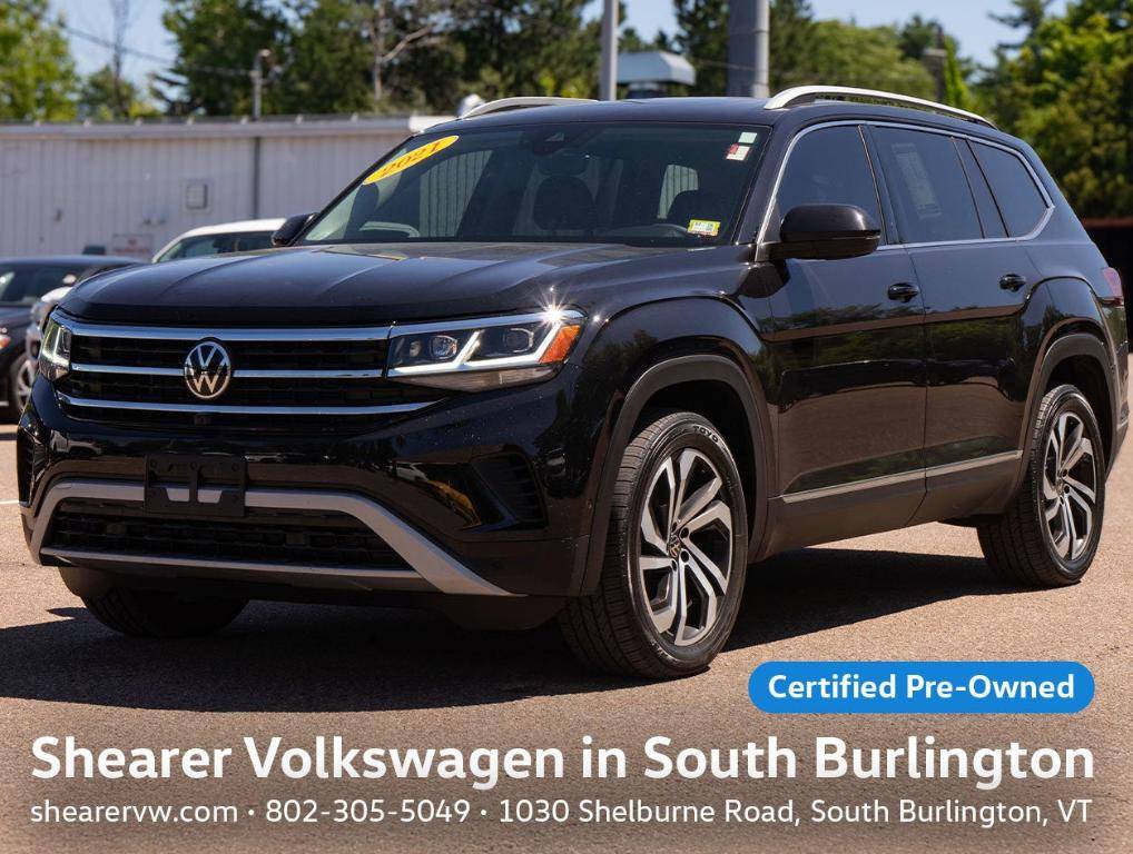 2021 Volkswagen Atlas SEL Premium — SUV — 66,112 mi — South Burlington, VT
