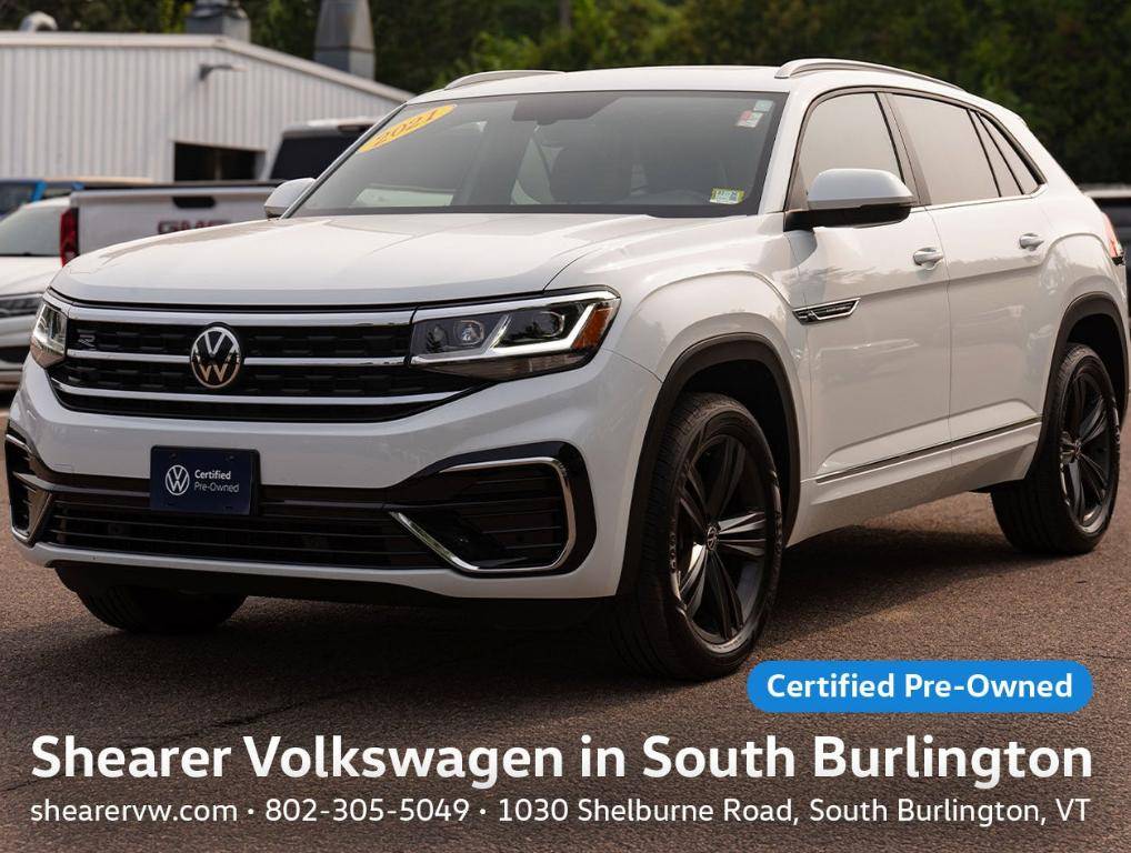 2021 Volkswagen Atlas Cross Sport SE with Technology R-Line — SUV — 25,119 mi — South Burlington, VT