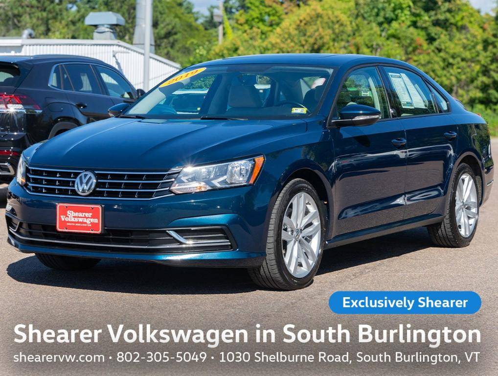 2019 Volkswagen Passat Wolfsburg Edition — Sedan — 74,353 mi — South Burlington, VT