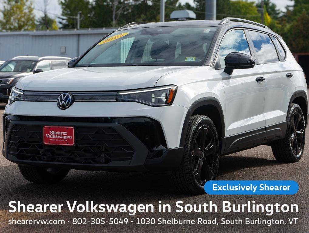 2025 Volkswagen Taos SE Black — SUV — 4,970 mi — South Burlington, VT