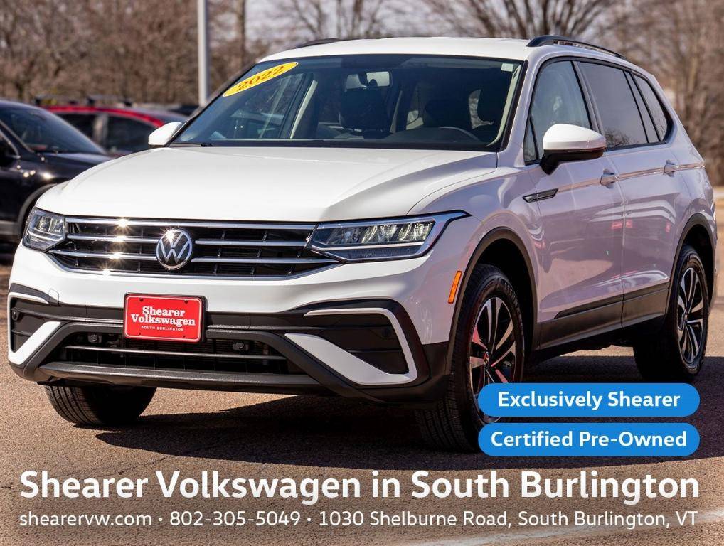 2022 Volkswagen Tiguan S — SUV — 28,574 mi — South Burlington, VT