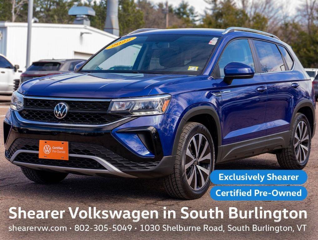 2022 Volkswagen Taos SE — SUV — 45,495 mi — South Burlington, VT