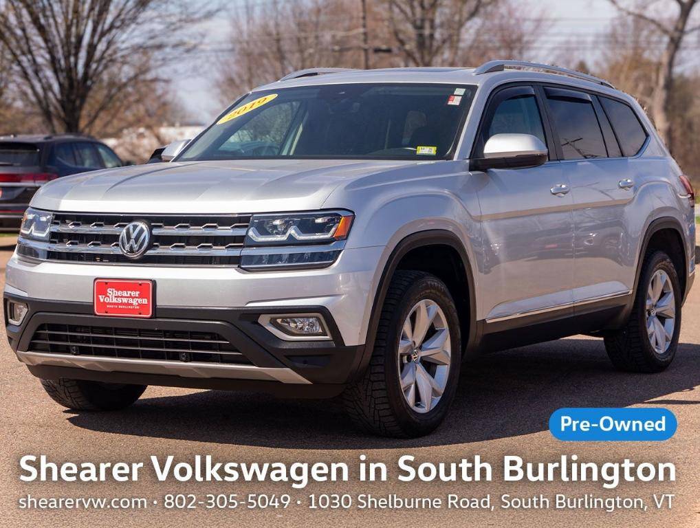 2019 Volkswagen Atlas SEL — SUV — 73,677 mi — South Burlington, VT