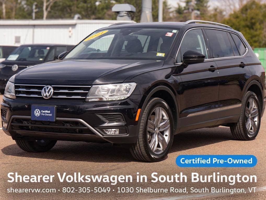 2021 Volkswagen Tiguan SEL — SUV — 36,501 mi — South Burlington, VT