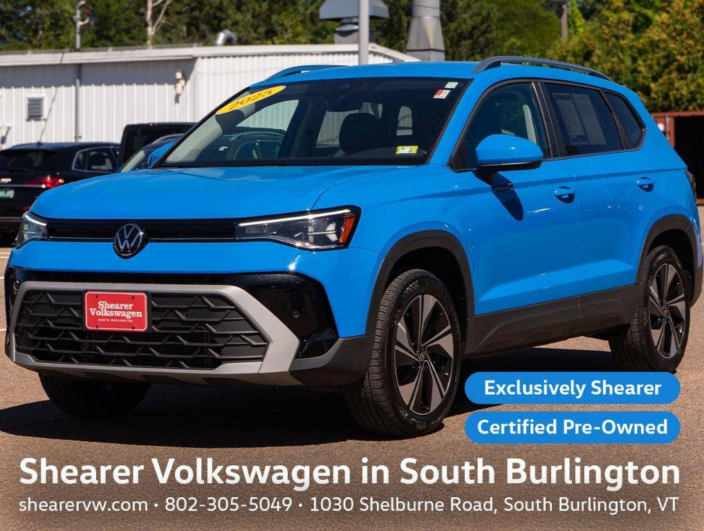 2025 Volkswagen Taos SE — SUV — 6,450 mi — South Burlington, VT