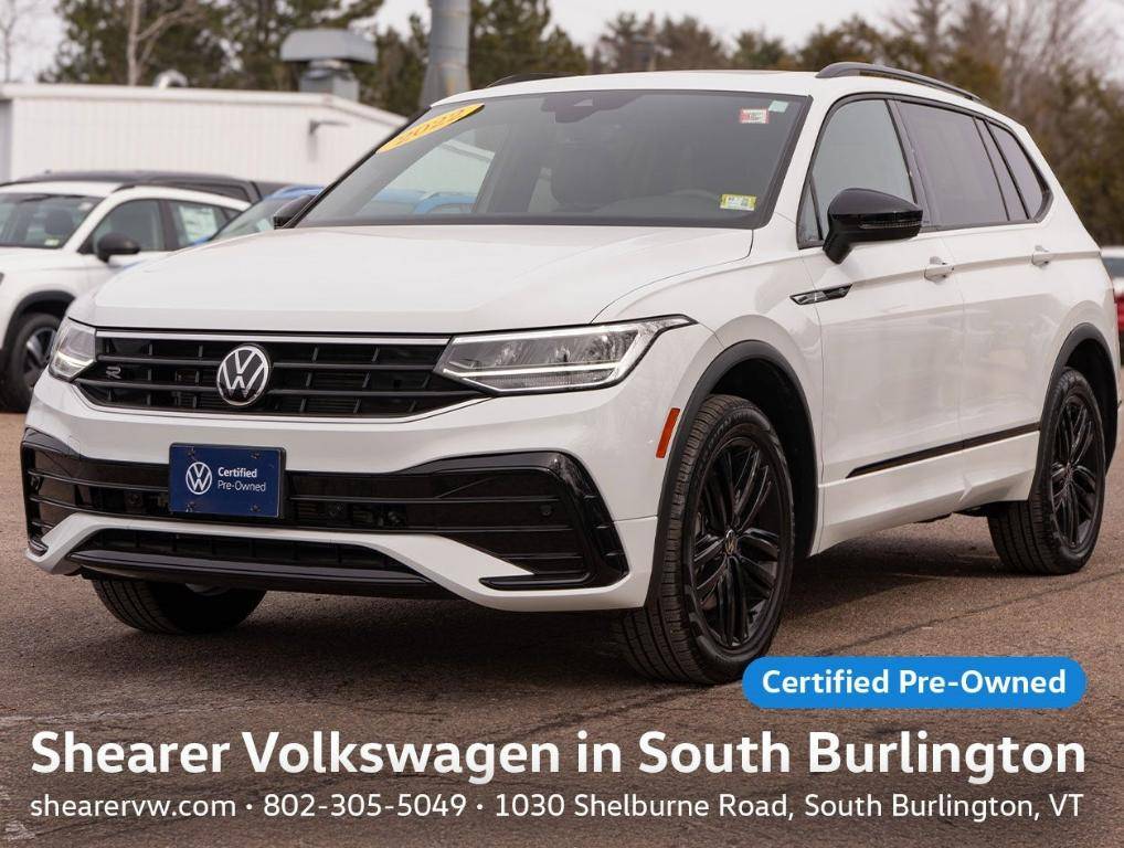 2022 Volkswagen Tiguan SE R-Line Black — SUV — 14,044 mi — South Burlington, VT
