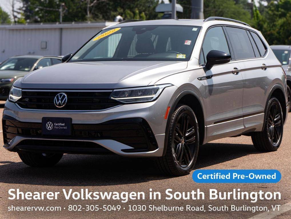 2022 Volkswagen Tiguan SE R-Line Black — SUV — 30,299 mi — South Burlington, VT
