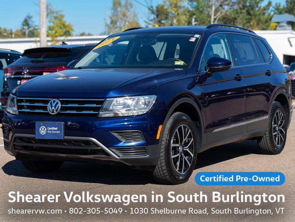 2021 Volkswagen Tiguan SE — SUV — 47,232 mi — South Burlington, VT