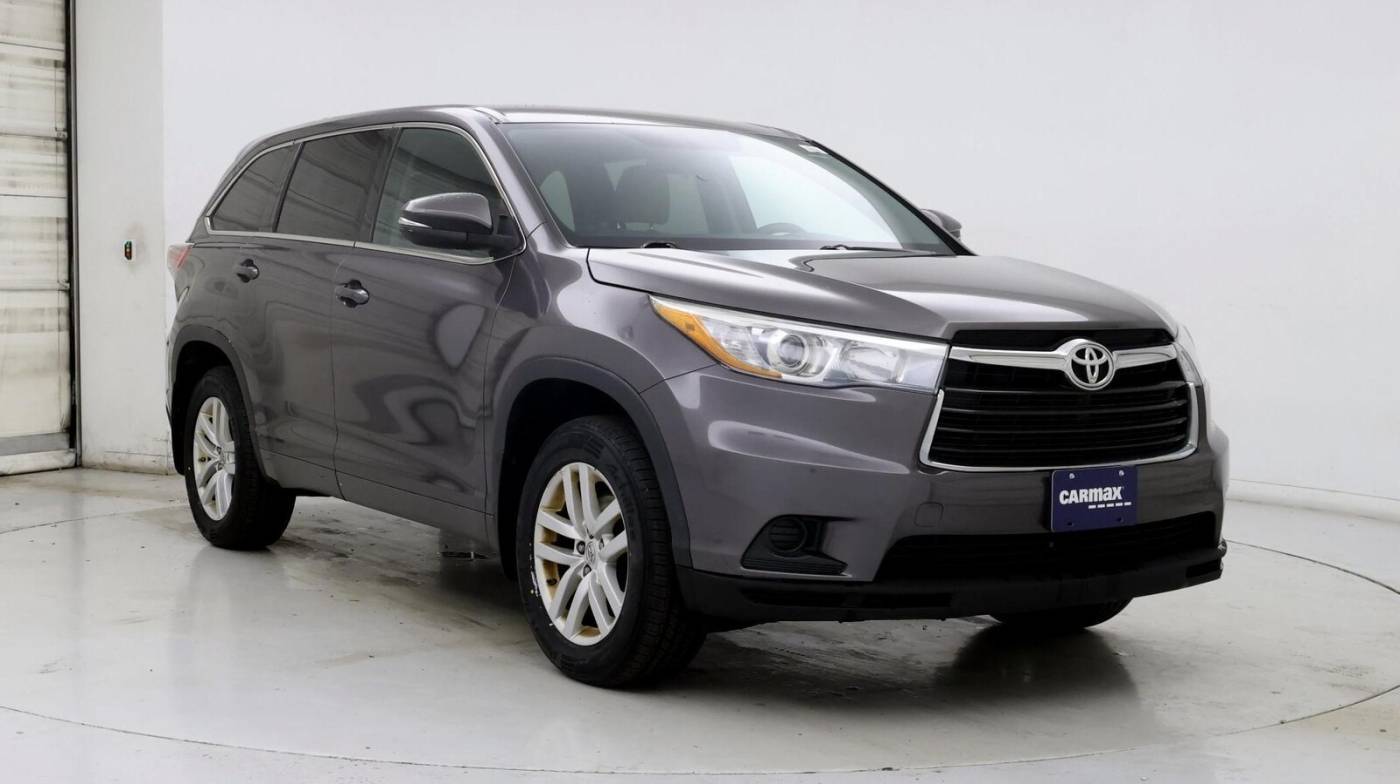 2015 Toyota Highlander LE V6 — SUV — 124,654 mi — WARWICK, RI