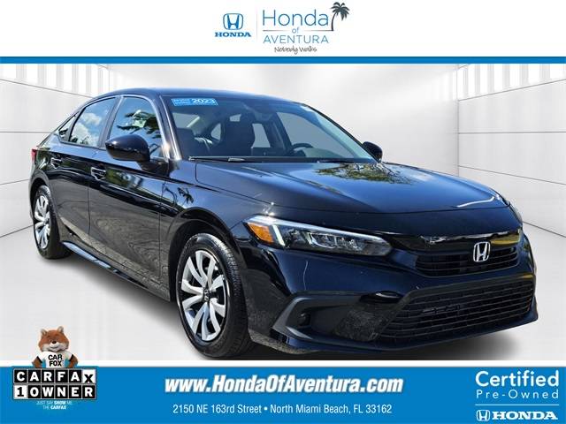 2023 Honda Civic LX — Sedan — 4,896 mi — North Miami Beach, FL