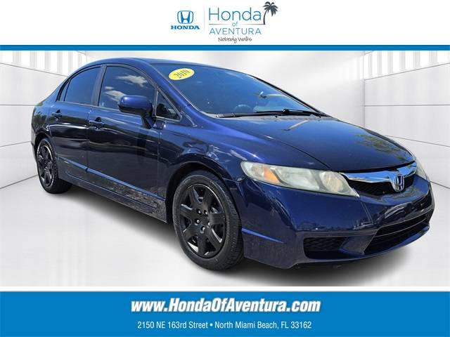 2010 Honda Civic LX — Sedan — 73,285 mi — North Miami Beach, FL