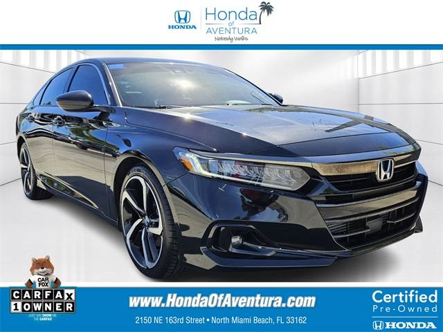 2022 Honda Accord Sport — Sedan — 28,317 mi — North Miami Beach, FL