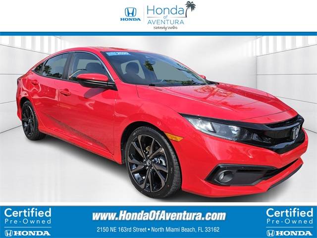 2020 Honda Civic Sport — Sedan — 49,736 mi — North Miami Beach, FL