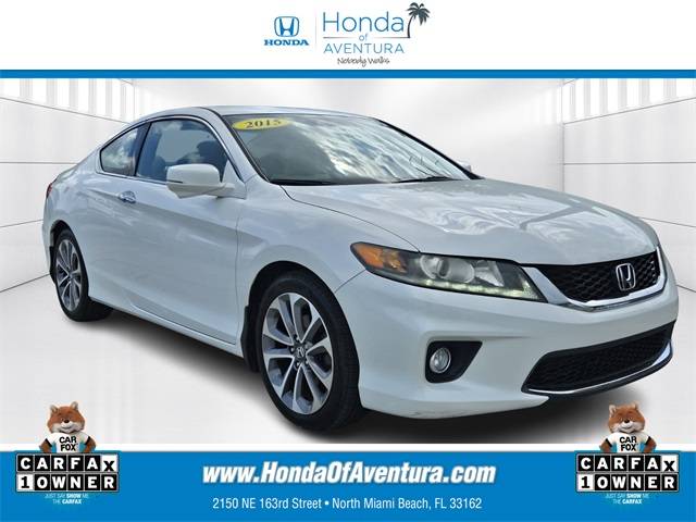 2015 Honda Accord EX-L V6 — Coupe — 75,604 mi — North Miami Beach, FL