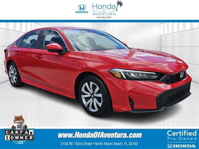 2025 Honda Civic LX — Sedan — 3,803 mi — North Miami Beach, FL